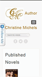 Mobile Screenshot of christinemichels.com